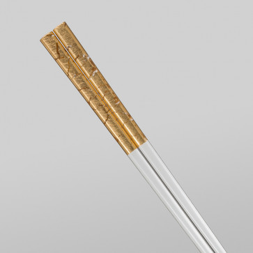 Chopsticks: Kannyu Clear GOLD【Free Shipping】