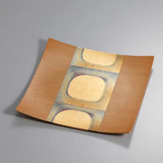Kodaihaku Wooden Square Plates (L) 【Free Shipping】 - Featured