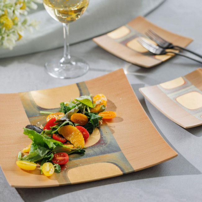 Kodaihaku Wooden Square Plates (L) 【Free Shipping】 - Featured