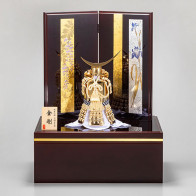 Boys’ Day Doll: Kongo Doll (Lacquer) with Special Storage Box  【Free Shipping】