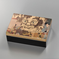 Gold Leaf Art Accessory Box – Bakeneko【Free Shipping】