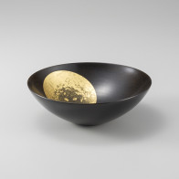Oborozuki Lacquer Bowl 6 Sun (Approx. 18 cm)【Free Shipping】