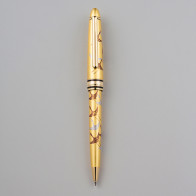 Maki-e Ballpoint Pen [One Thousand Cranes (gold)] 【Free Shipping】