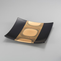 Kodaihaku Square Plates (Black L) 【Free Shipping】