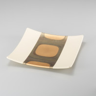 Kodaihaku Square Plates (White L) 【Free Shipping】