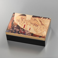 Gold Leaf Art Accessory Box –Skull【Free Shipping】