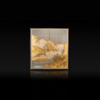 Rikyu Folding Screen: Landscape 【Free Shipping】