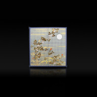 Rikyu Folding Screen: Fall Plants 【Free Shipping】