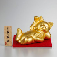 Good Fortune Maneki-neko -MIN-(Patience brings good fortune)【Free Shipping】
