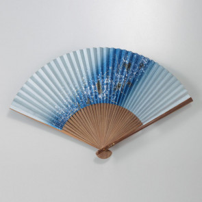 Kanazawa Gold Leaf Folding Fan: amanogawa 【Free Shipping】