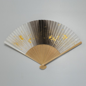 Kanazawa Gold Leaf Folding Fan: tohaku 【Free Shipping】