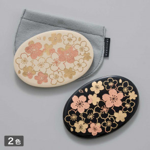 Offreel Sakura Oval Mirror Black