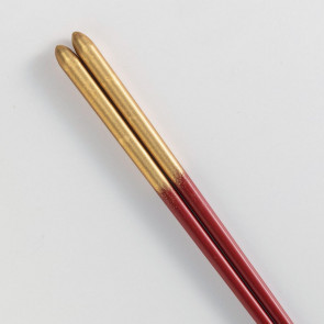Chopsticks: Kasuminagashi [Gold/Red]【Free Shipping】
