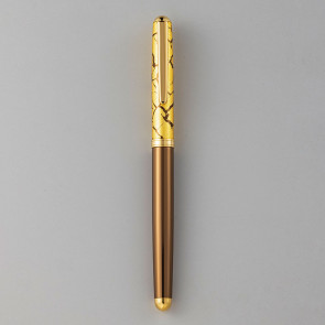 Crack Ballpoint Pen [Brown] 【Free Shipping】