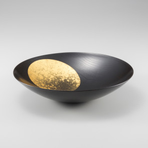 Oborozuki Lacquer Bowl 8 Sun (Approx. 24 cm)【Free Shipping】