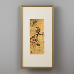 KOSON Art Panel [Shukaido and Red Crossbill]【Free Shipping】