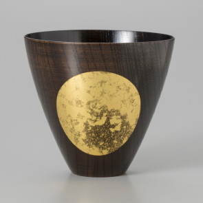 Oborozuki Lacquered Cup – Size L【Free Shipping】