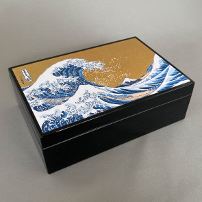 Ukiyo-e Accessory Box: Waves【Free Shipping】