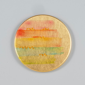 SCENE Round Mirror – Yuzen Nagashi【Free Shipping】