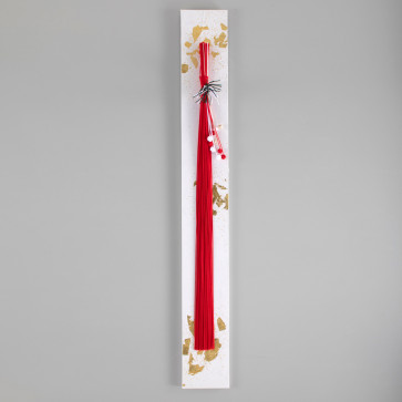 Kanazawa Mizuhiki Panel – Fūryū  [White]【Free Shipping】