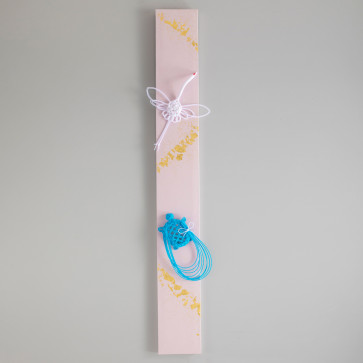 Kanazawa Mizuhiki Panel – Crane and Tortoise   [Pink]【Free Shipping】