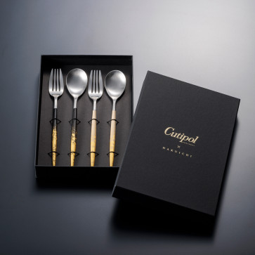 Cutipol MIO – Gold Leaf “Chirashi” Pattern (Set of 4)【Free Shipping】