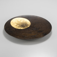 Oborozuki Lacquer Plate 8 Sun (Approx. 24.2 cm)【Free Shipping】