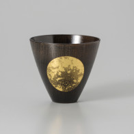 Oborozuki Lacquered Cup – Size S【Free Shipping】