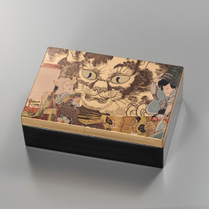 Gold Leaf Art Accessory Box – Bakeneko【Free Shipping】