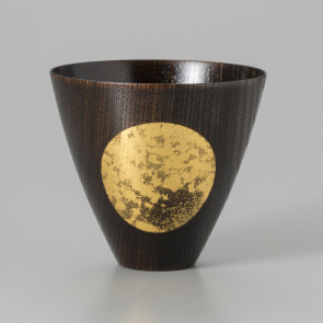 Oborozuki Lacquered Cup – Size M【Free Shipping】