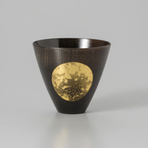 Oborozuki Lacquered Cup – Size S【Free Shipping】
